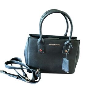 New York & Company Black Satchel Handbag/ Crossbody Like New